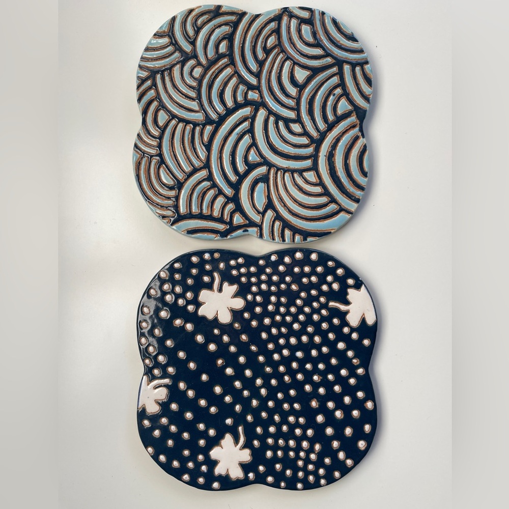 Anthropologie ceramic trivets